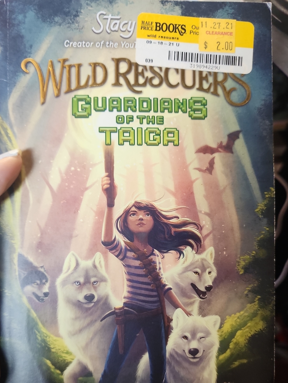 Scholastic Wild Rescuers Guardians of the Taiga Costume — White and Blue Accents